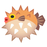 Blowfish - Noto Color Emoji