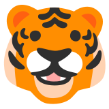 Tiger face - Noto Color Emoji