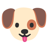 Dog face - Noto Color Emoji