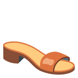 Woman’s sandal - Noto Color Emoji