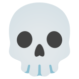 Skull - Noto Color Emoji