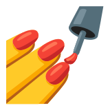 Nail polish - Noto Color Emoji