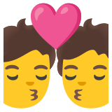 Kiss - Noto Color Emoji