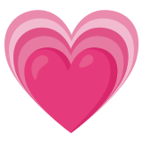 Growing heart - Noto Color Emoji