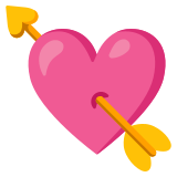 Heart with arrow - Noto Color Emoji