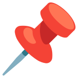 Pushpin - Noto Color Emoji