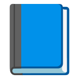 Blue book - Noto Color Emoji