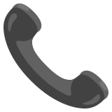 Telephone receiver - Noto Color Emoji