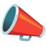 Megaphone - Noto Color Emoji