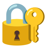 Locked with key - Noto Color Emoji