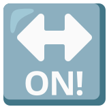 ON! arrow - Noto Color Emoji