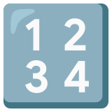 Input numbers - Noto Color Emoji