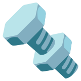 Nut and bolt - Noto Color Emoji