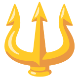 Trident emblem - Noto Color Emoji