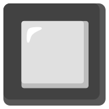 Black square button - Noto Color Emoji