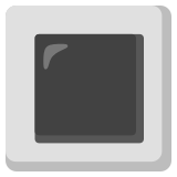White square button - Noto Color Emoji