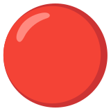 Red circle - Noto Color Emoji