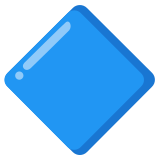 Large blue diamond - Noto Color Emoji
