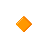 Small orange diamond - Noto Color Emoji