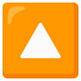 Upwards button - Noto Color Emoji