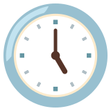 Five o’clock - Noto Color Emoji