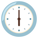 Six o’clock - Noto Color Emoji