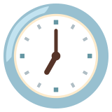 Seven o’clock - Noto Color Emoji