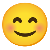 Smiling face with smiling eyes - Noto Color Emoji