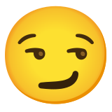 Smirking face - Noto Color Emoji