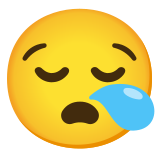 Sleepy face - Noto Color Emoji