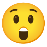Astonished face - Noto Color Emoji