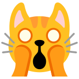 Weary cat - Noto Color Emoji
