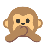 Speak-no-evil monkey - Noto Color Emoji