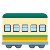 Railway car - Noto Color Emoji