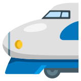 Bullet train - Noto Color Emoji
