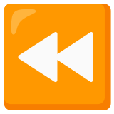 Fast reverse button - Noto Color Emoji