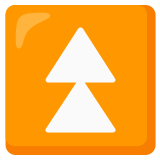 Fast up button - Noto Color Emoji