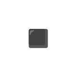 Black small square - Noto Color Emoji