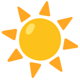 Sun - Noto Color Emoji