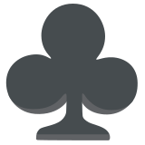 Club suit - Noto Color Emoji