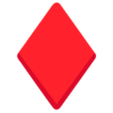 Diamond suit - Noto Color Emoji