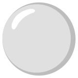 White circle - Noto Color Emoji