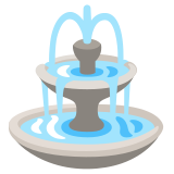 Fountain - Noto Color Emoji