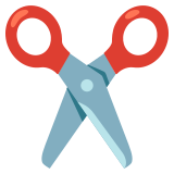 Scissors - Noto Color Emoji