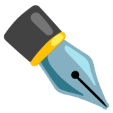 Black nib - Noto Color Emoji