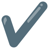 Check mark - Noto Color Emoji