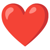 Red heart - Noto Color Emoji