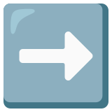 Right arrow - Noto Color Emoji