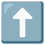 Up arrow - Noto Color Emoji