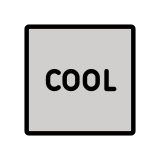 COOL button - OpenMoji